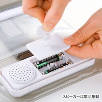 スマートフォンやタブレットをケースに収納して使う防水スピーカー「MM-SPWP1シリーズ」