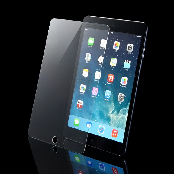 サンワダイレクトが発売したiPad Air / iPad mini Retina / iPad mini用の強化ガラス製保護フィルム
