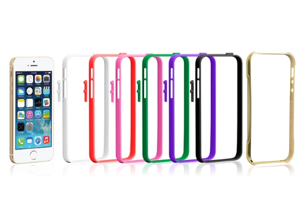 純度99.9%の金を使用したiPhone用バンパー「TUNEWEAR FRAME x FRAME SHOCKMOUNT for iPhone 5s / 5 (24金メッキ限定版)」