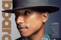 ファレルが米ビルボード誌の表紙でまたしてもアノ帽子を