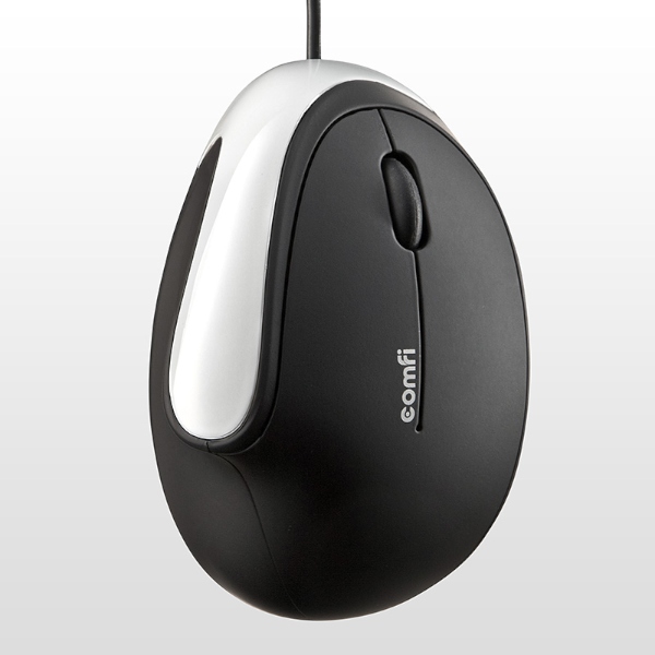 手首や肩への負担を軽減したエルゴノミクスマウス「エルゴ ミニマウス　400-MA057シリーズ」