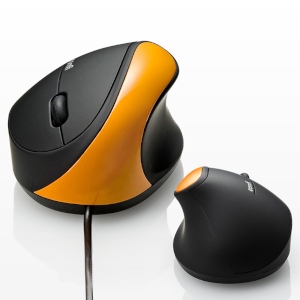 手首や肩への負担を軽減したエルゴノミクスマウス「エルゴ ミニマウス 400-MA057シリーズ」 手首や肩への負担を軽減したエルゴノミクスマウス「エルゴ ミニマウス 400-MA057シリーズ」