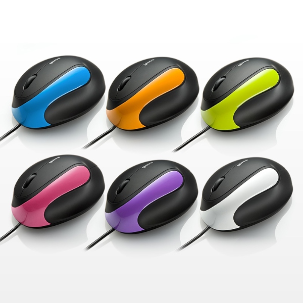 手首や肩への負担を軽減したエルゴノミクスマウス「エルゴ ミニマウス　400-MA057シリーズ」