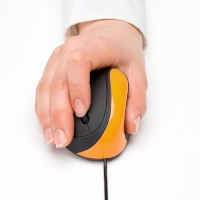 手首や肩への負担を軽減したエルゴノミクスマウス「エルゴ ミニマウス 400-MA057シリーズ」 手首や肩への負担を軽減したエルゴノミクスマウス「エルゴ ミニマウス 400-MA057シリーズ」