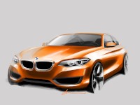 ニューBMW 2 シリーズ クーペのデザインスケッチ