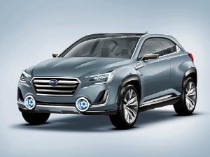 富士重工業が2014年ジュネーブ国際モーターショーで世界初公開した「SUBARU VIZIV 2 CONCEPT(スバル ヴィジヴ 2 コンセプト)」 富士重工業が2014年ジュネーブ国際モーターショーで世界初公開した「SUBARU VIZIV 2 CONCEPT(スバル ヴィジヴ 2 コンセプト)」
