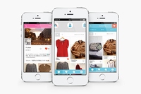 スマートフォンECサービス「LINE MALL」の画面イメージ