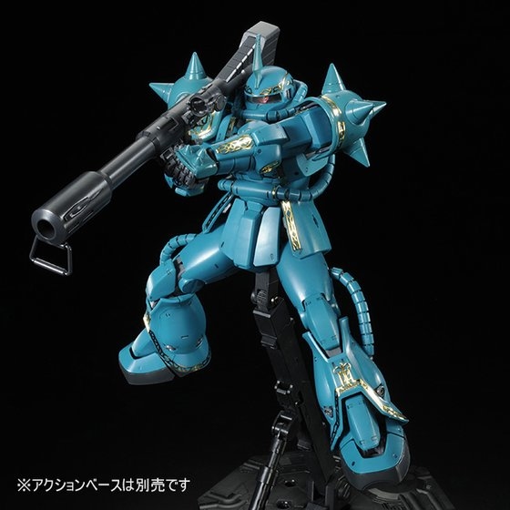 バンダイのプラモデル「MG 1/100 MS-06F ドズル・ザビ専用ザクII」（C）創通・サンライズ