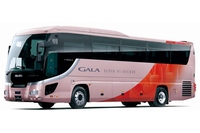 いすゞ自動車が改良して発売する大型観光バス「ガーラ」