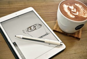 日本トラストテクノロジー（JTT）が28日発売するiPad & iPad mini用スタイラスペン「ink 超極細スタイラスペン」