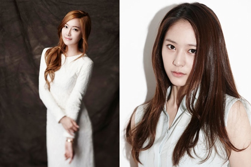 少女時代のジェシカとf(x)のクリスタルが、ファッション誌「NYLON」米国版の編集長とグラビア撮影を行う。写真＝SMエンターテインメント