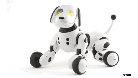 タカラトミーのエンターテイメントロボット「OMNIBOT」シリーズの「Hello！Zoomer」