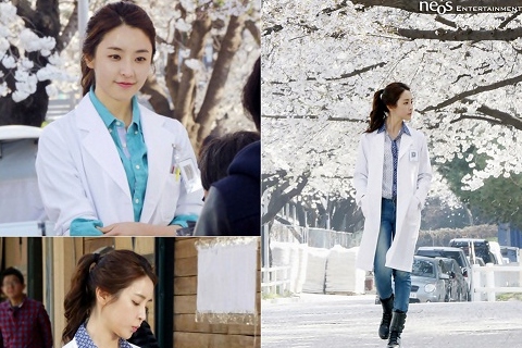 『母の庭園』に出演中のチョン・ユミの撮影現場写真が公開された。