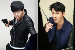 SBS新ドラマ『お前たちは包囲されている』のポスター撮影現場ビハインドカットが公開され、ドラマに対する期待が高まっている。写真= HBエンターテイメント