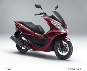 ホンダがフルモデルチェンジして5月16日に発売するスクーター「PCX」