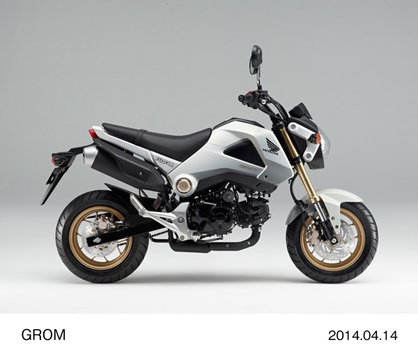 ホンダがカラーバリエーションを変更して15日に発売した125ccスポーツモデル「グロム」