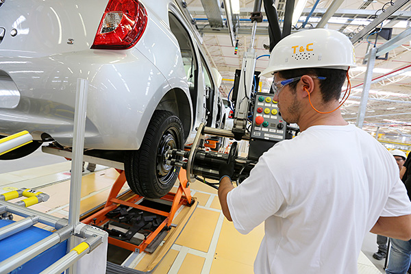 日産自動車が15日に開所式を行ったブラジル・リオデジャネイロ州レゼンデの新工場（写真提供：日産自動車）