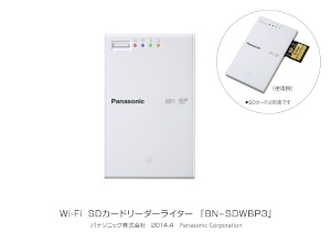 業界最小・最軽量のSDカードリーダーライター「BN-SDWBP3」