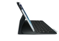 ロジクールが5月2日に発売するiPad Air専用二つ折り保護カバー&スタンド付キーボード「ロジクール ウルトラスリム キーボード フォリオ」 ロジクールが5月2日に発売するiPad Air専用二つ折り保護カバー&スタンド付キーボード「ロジクール ウルトラスリム キーボード フォリオ」
