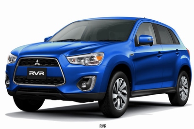 三菱自動車が25日に一部改良して発売したコンパクトSUV「RVR」