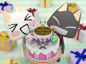 銀座ソニービルで、「どこでもいっしょ」シリーズでお馴染みのキャラクター「トロ」の誕生日イベントが5月5日～5月11日に開催される。