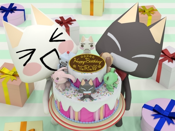 銀座ソニービルで、「どこでもいっしょ」シリーズでお馴染みのキャラクター「トロ」の誕生日イベントが5月5日～5月11日に開催される。