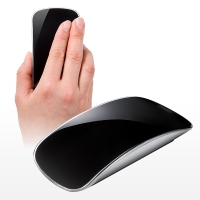 マルチタッチセンサーを搭載し、マウス表面をタッチするだけで縦横スクロール・スワイプの直感操作が行える「ワイヤレスタッチマウス 400-MA042シリーズ」 マルチタッチセンサーを搭載し、マウス表面をタッチするだけで縦横スクロール・スワイプの直感操作が行える「ワイヤレスタッチマウス 400-MA042シリーズ」