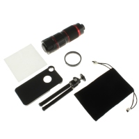 上海問屋が5月2日に発売したiPhone 5S/5用の6~18倍率可変対応カメラズームレンズ。 上海問屋が5月2日に発売したiPhone 5S/5用の6~18倍率可変対応カメラズームレンズ。