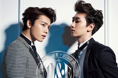 SUPER JUNIORのユニット、ドンヘ＆ウニョクが東京公演を最後に初の日本単独ツアーを締めくくった。写真＝SMエンターテインメント