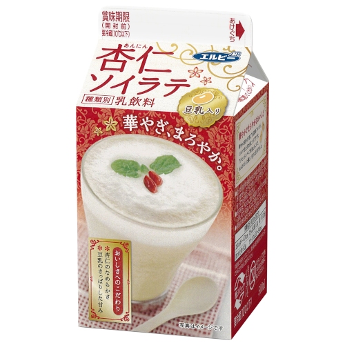 華やかな香りの乳飲料「杏仁ソイラテ」