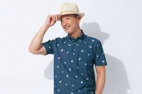 沖縄県産の衣料「かりゆしウェア」のオリジナル商品「メイド・イン・ジャパン かりゆしウェア」