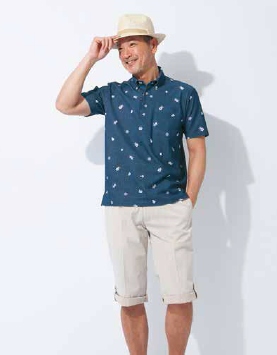 沖縄県産の衣料「かりゆしウェア」のオリジナル商品「メイド・イン・ジャパン かりゆしウェア」