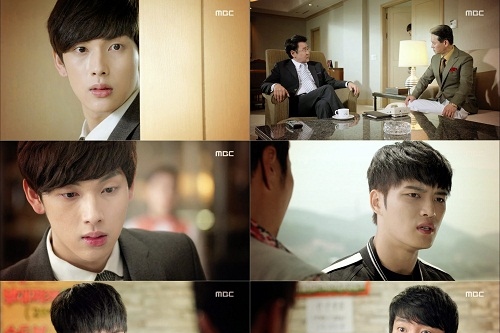 『トライアングル』の3兄弟中、長男と三男であるイ・ボムスとイム・シワンが死んだ父親の仇キム・ビョンオクとの戦争を宣言した。写真=キム·ジョンハクプロダクション、KBSメディア