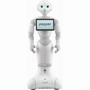 ソフトバンクモバイルが公開した人型ロボット「Pepper（ペッパー）」