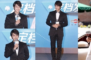 俳優キム･ボムが甘くソフトな魅力を放ち、中国のファンを魅了した。