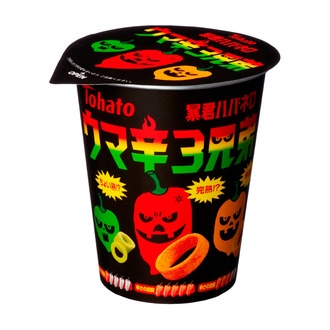 東ハトが6月23日にコンビニエンスストアで先行発売するウマ辛スナック「暴君ハバネロ・ウマ辛3兄弟」