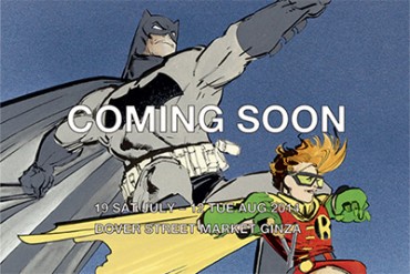 ディガウェル×バットマン、限定コレクションがドーバー銀座で発売