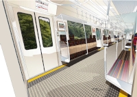 九州旅客鉄道（JR九州）が筑肥線・福岡市地下鉄空港線直通用に導入する新型の通勤車両305系