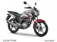 ホンダのブラジル生産販売子会社モトホンダ・ダ・アマゾニア・リミターダ（HDA）が二輪車累計生産台数2,000万台を達成した。写真は2,000万台目の車両となった新型「CG150 TITAN」（写真提供：ホンダ）