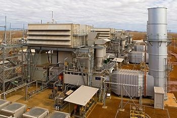 IHIが豪州で受注した発電設備の中心機器である「LM6000」