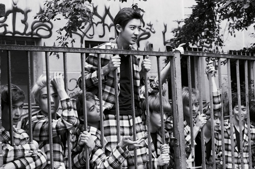 EXOがドイツで過ごした特別な時間を切り取った写真集『DIE JUNGS』が今月18日に発売される。写真＝SMエンターテインメント