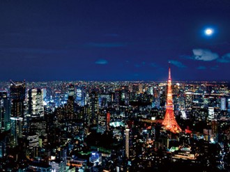 六本木ヒルズ屋上で「皆既月食」観察会が開催！2014年最大の天文現象