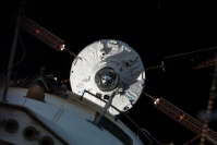 ATV-5ジョルジュ・ルメートル、国際宇宙ステーションに到着（Image credit: ESA）