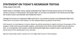 ファルコン9-R試験機、飛行中にトラブル　空中で自爆（Image credit: SpaceX）