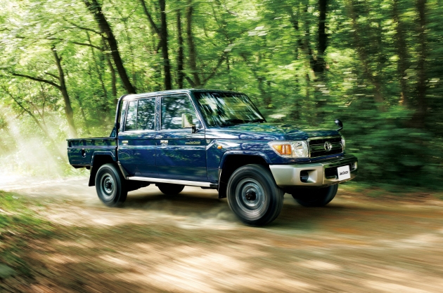 トヨタ自動車は、ランドクルーザー“70”シリーズの誕生30周年を記念して同シリーズを期間限定で再発売する。