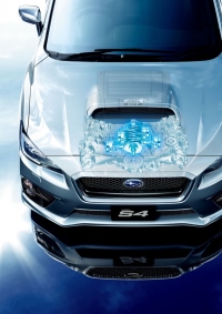 富士重工業が25日に発売した新型スポーツセダン「WRX S4」（写真提供：富士重工業）