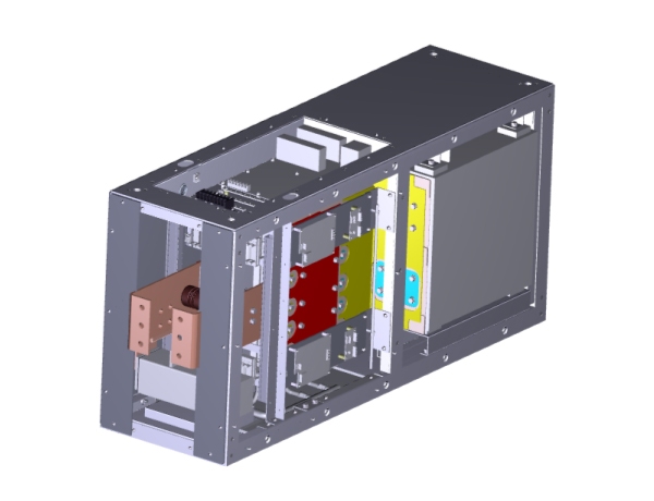 三菱電機が製品化した自励式無効電力補償装置（SVC-Diamond）MMCモジュール参考図