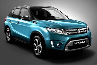 スズキが「2014パリモーターショー」で初公開する予定の新型SUV「VITARA（ビターラ）」