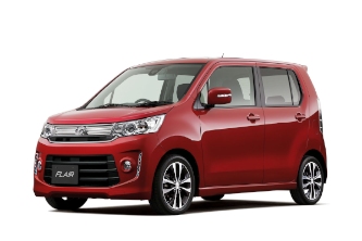 マツダが28日にマイナーチェンジして発売した軽自動車「マツダ フレア」