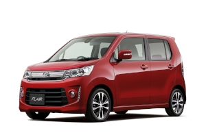 マツダが28日にマイナーチェンジして発売した軽自動車「マツダ フレア」 マツダが28日にマイナーチェンジして発売した軽自動車「マツダ フレア」